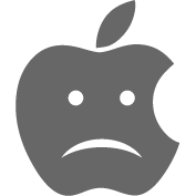Sad-Apple-Logo-Frown