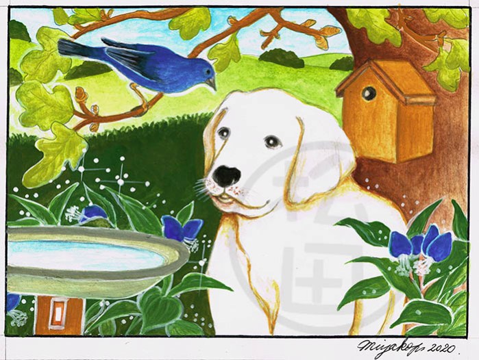 BassetAndIndigoBuntingLowResWM